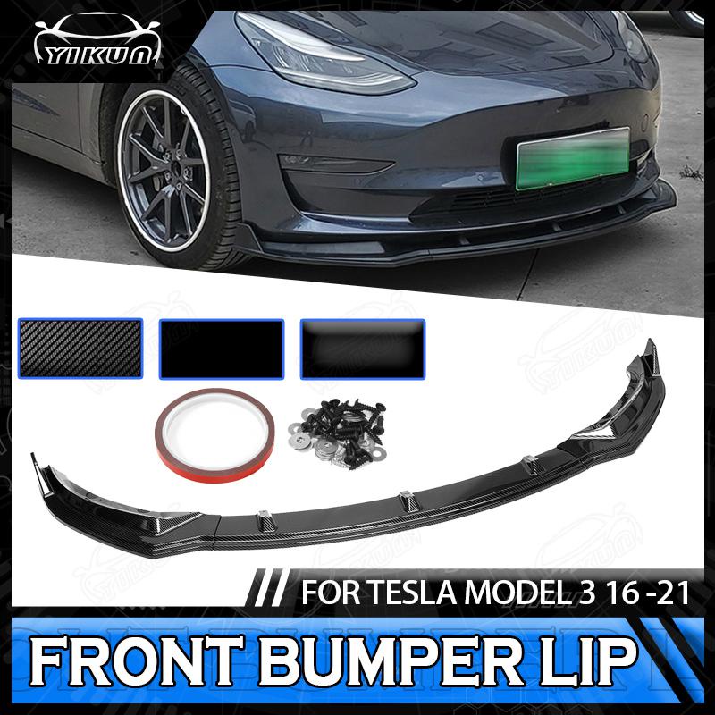 Tsl Pcs Colors Car Front Bumper Lip Deflector Lips Body Kit Spoiler