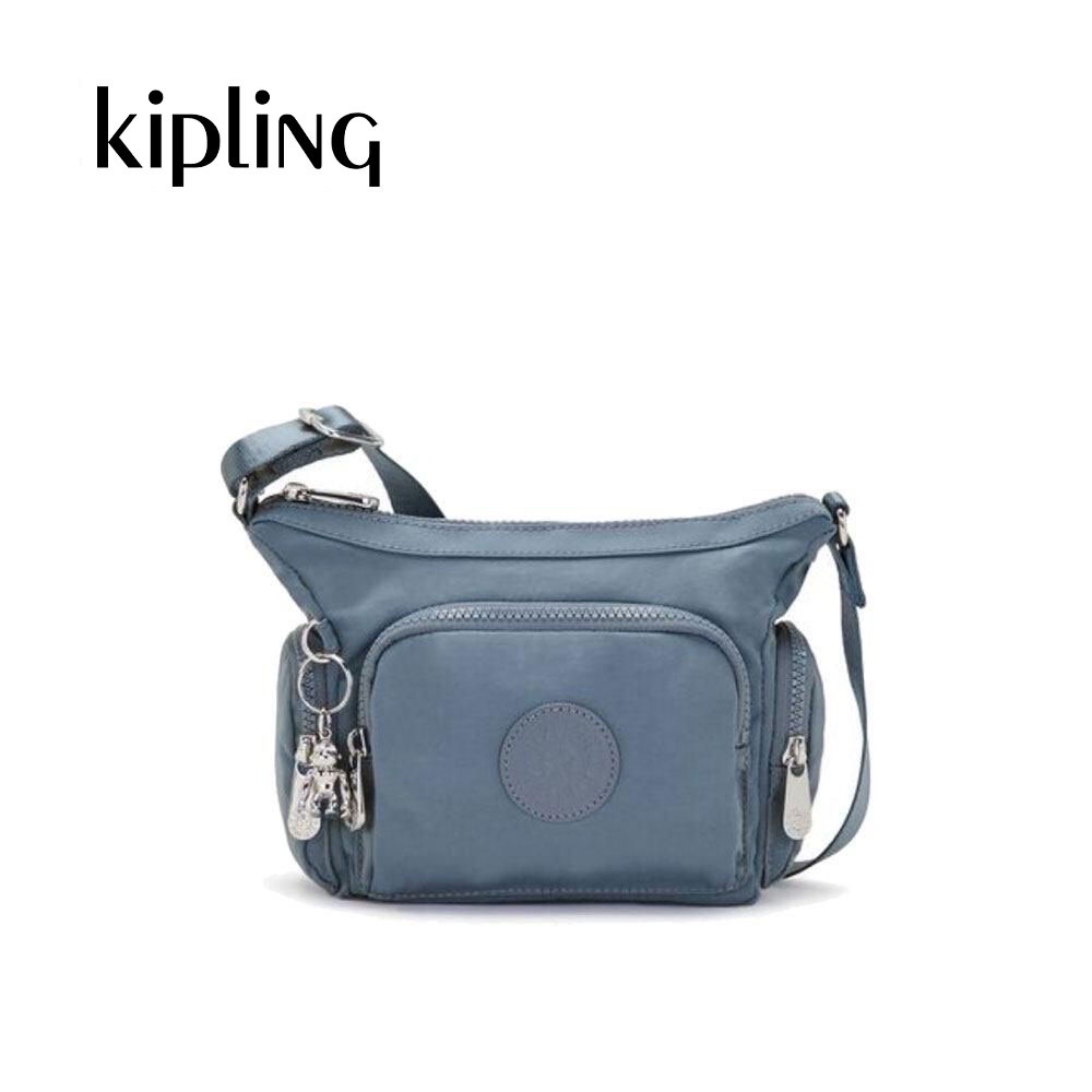 Kipling Gabbie Mini Brush Blue St Crossbody Bag Shopee Malaysia