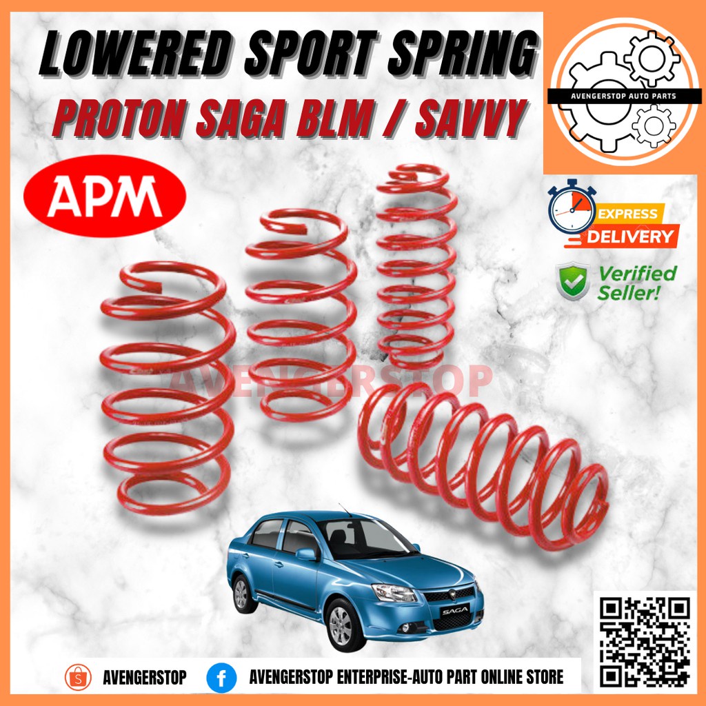 PROTON SAGA BLM SAVVY APM PERFORMAX SPORT SPRING Shopee Malaysia