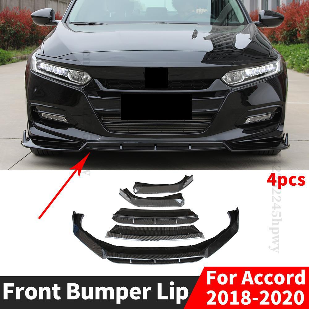 Front Bumper Lip Chin Spoiler Deflector Protector Guard Decoration Body