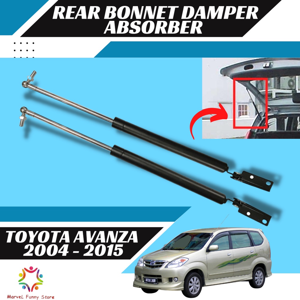 Toyota Avanza 2004 Rear Bonnet Damper Absorber Shopee Malaysia