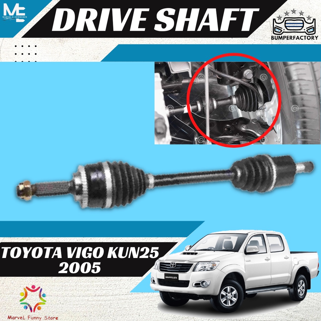 Toyota Hilux Vigo Drive Shaft New High Quality Shopee Malaysia