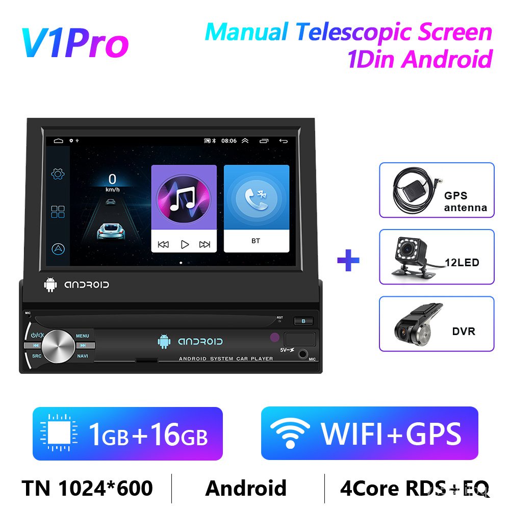 New Arrivalpodofo Android Din Car Radio Tape Recorder Gps