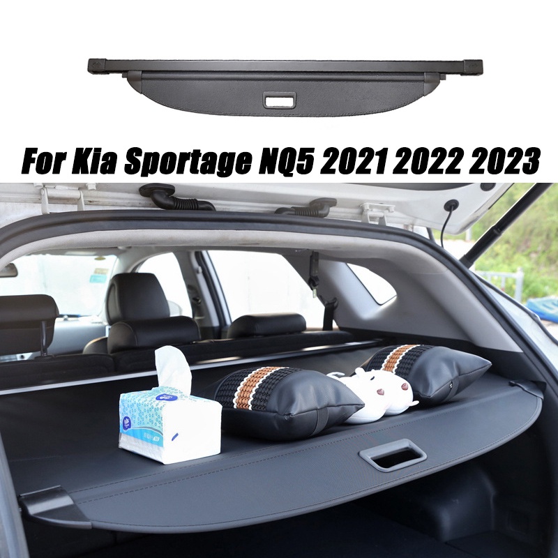 Rear Trunk Cargo Cover For Kia Sportage NQ5 2021 2022 2023 Retractable