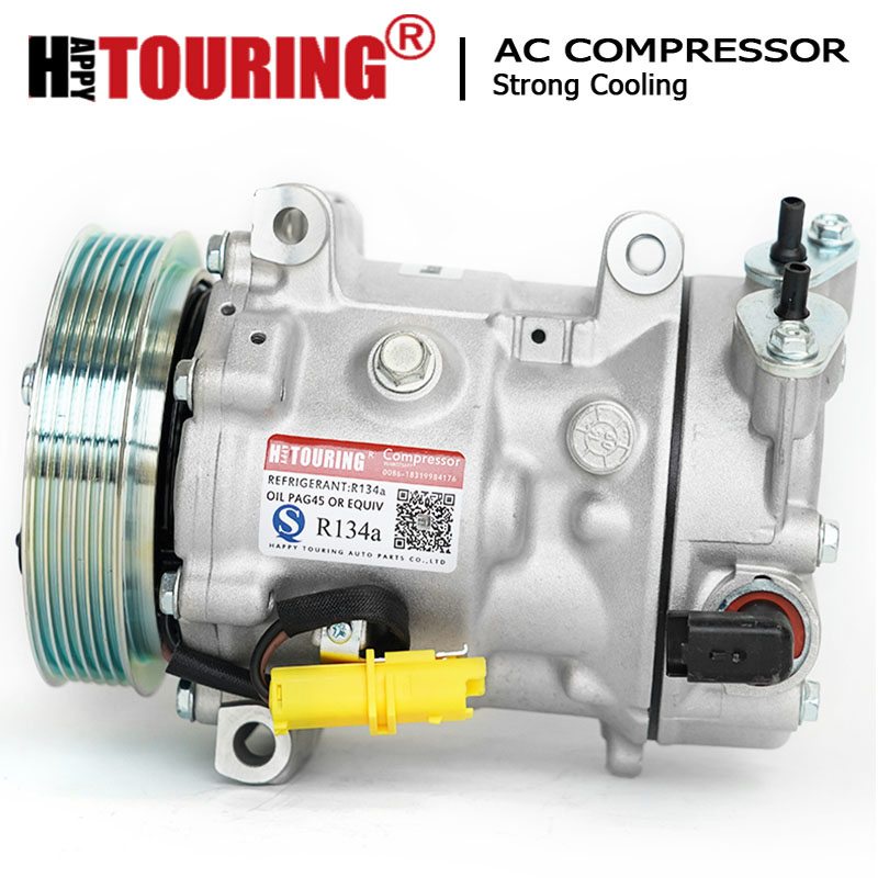 SD7c16 Air Cond AC Compressor For Peugeot 207 208 308 3008 508 5008