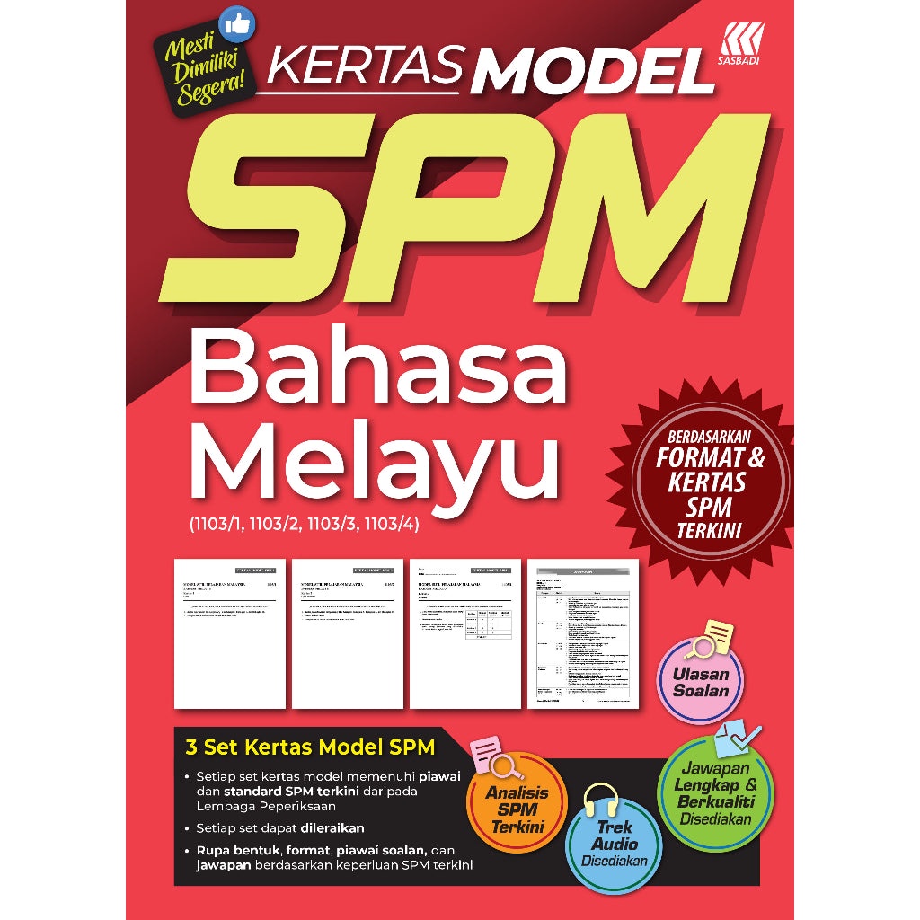 Sasbadi Latihan Kertas Model Spm Bahasa Melayu Edisi