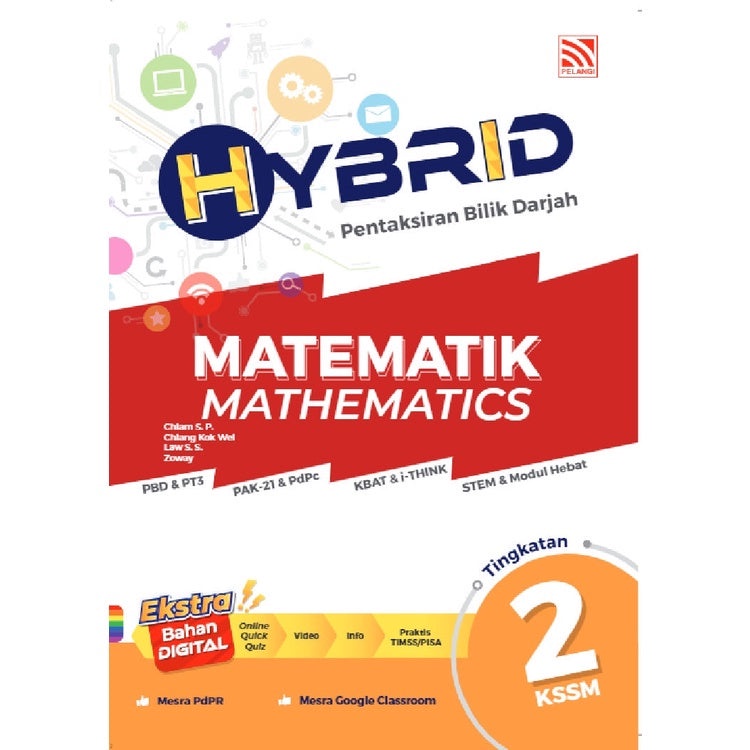 Pelangi Latihan Hybrid Pbd Matematik Mathematics Dwibahasa