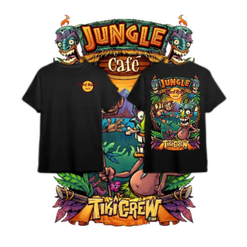 Baju Hard Rock Jungle Cafe Shopee Malaysia