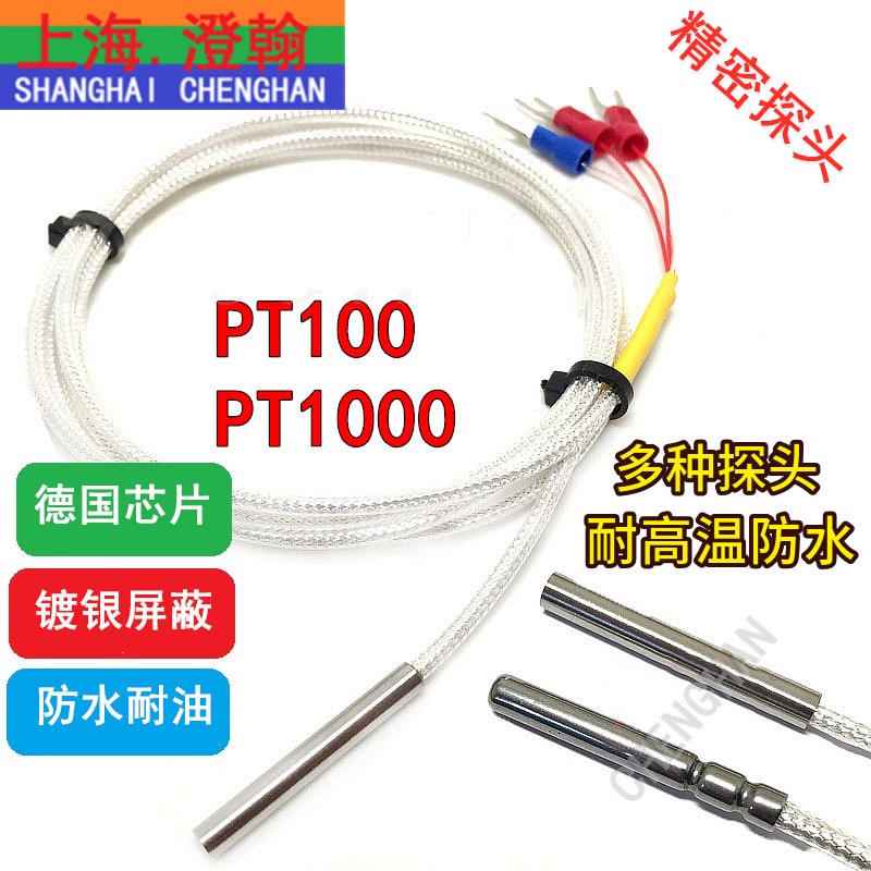 Pt100 Temperature Sensor Thermal Resistance Probe WZP PT100