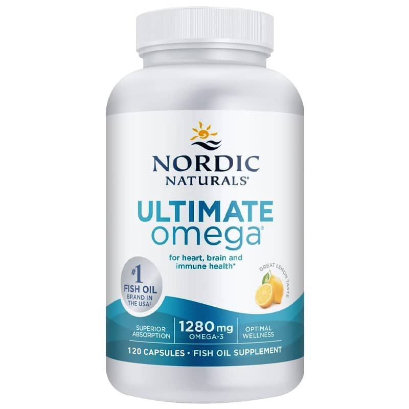 100 Natural Products 120 Capsule Nordic Natural Ultimate Omega High