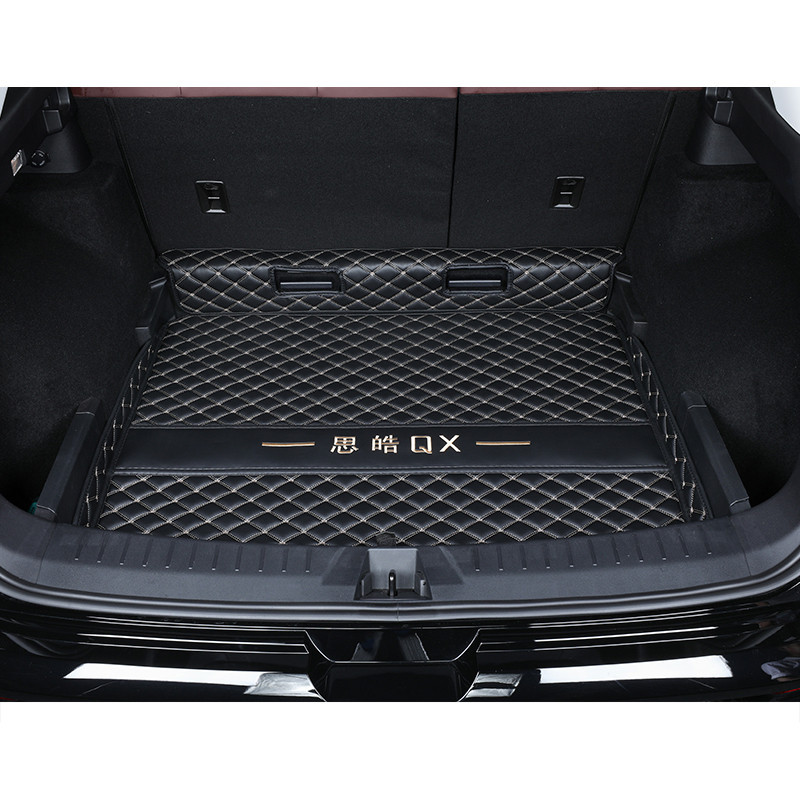 Leather Car Trunk Mat Cargo Liner For Sehol Qx Boot