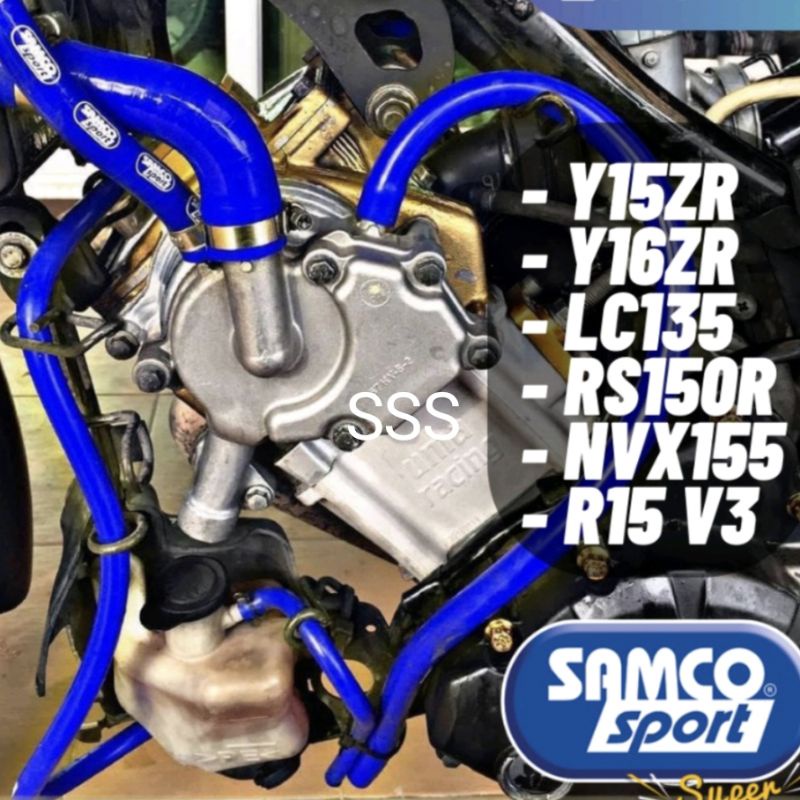 Samco Sport Silicone Hose Radiator Coolant Y Zr Rs Rsx Lc Wayar