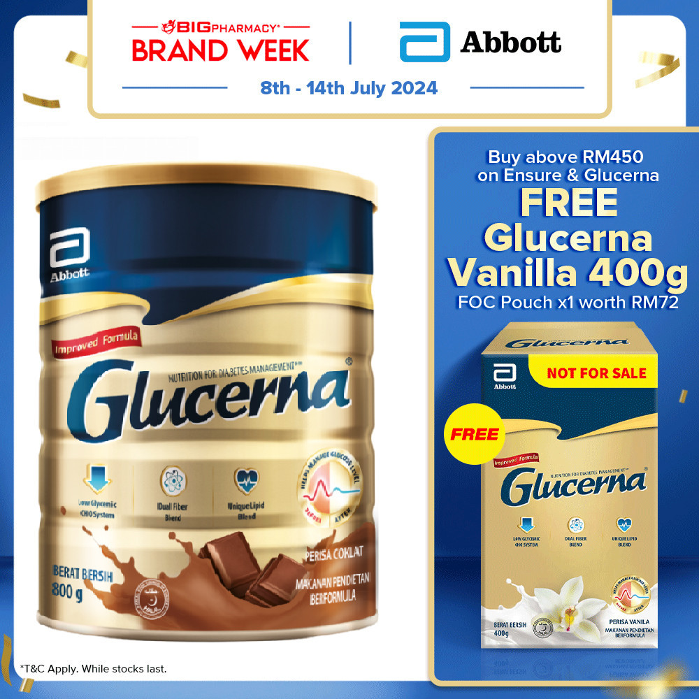 Glucerna Chocolate New G Shopee Malaysia