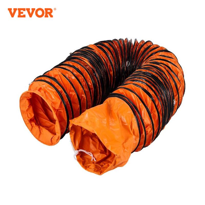 VEVOR PVC Ducting Hose Flexible Duct Hosing 5M 9 8M For Ventilation