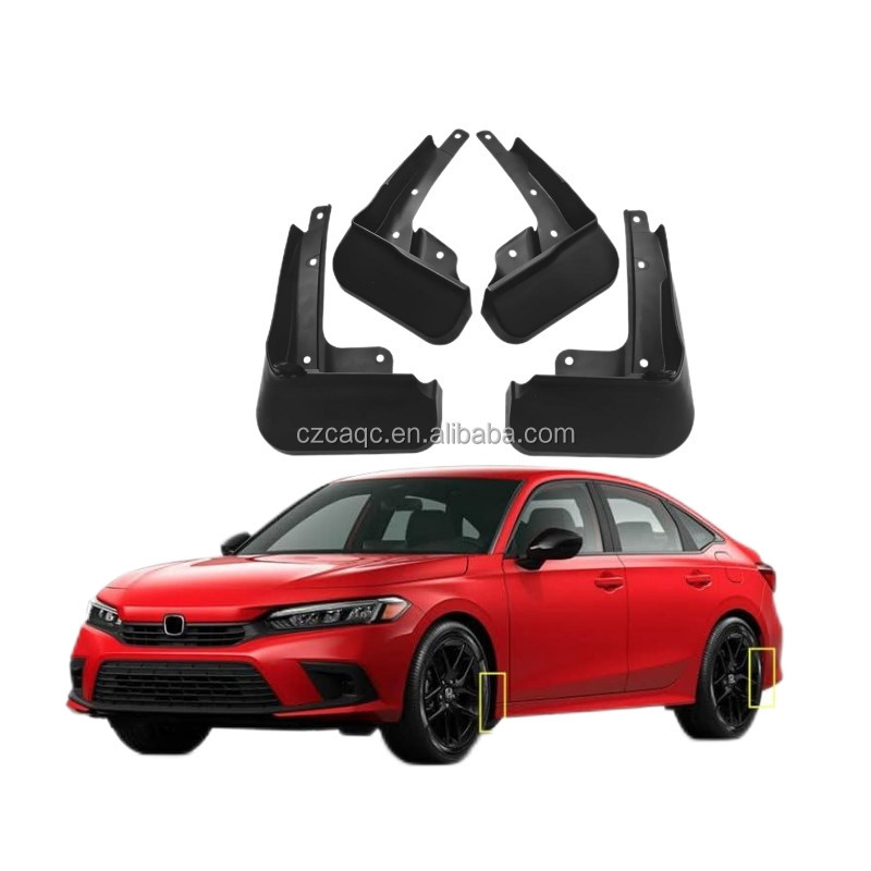 Mud Flaps Kit For 2024 Honda Civic Sedan 11th 2022 2023 Mud Splash