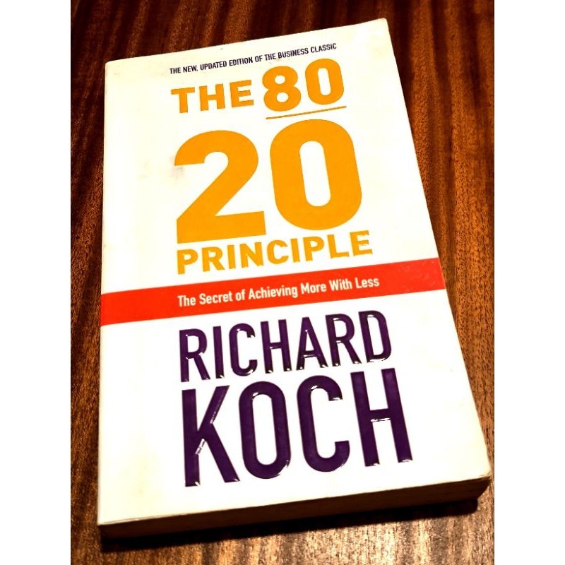 The 80 20 Principle Secret Of Achieving More With Less Book By Richard