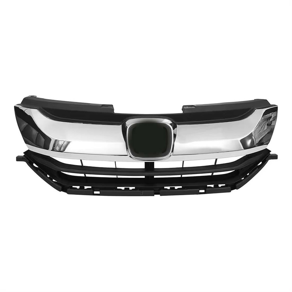 Front Bumper Grille For 2015 2016 2017 Honda City Sedan Type 7 Chrome