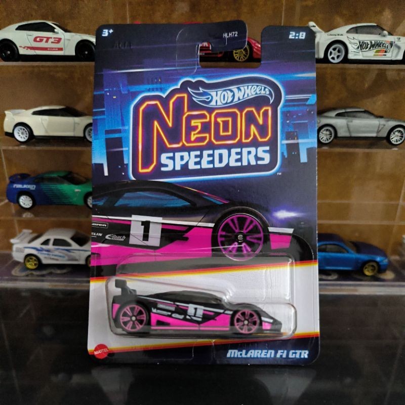 Hot Wheels New Neon McLaren F GTR Shopee Malaysia