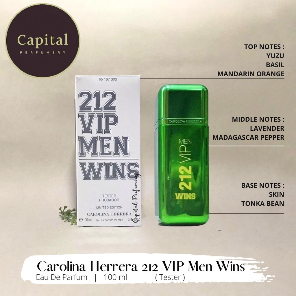 CH 212 Vip Men Wins Eau De Parfum 100ml Shopee Malaysia