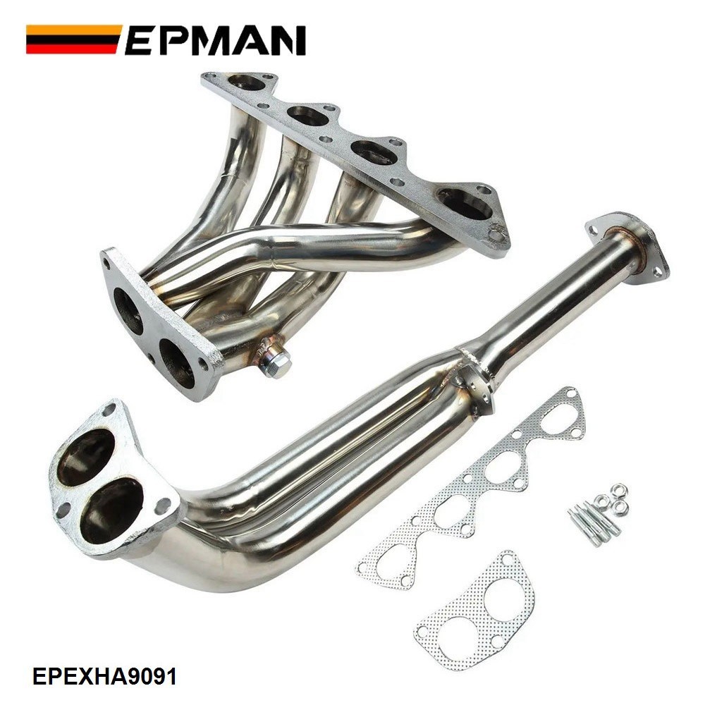 EPMAN Performance Stainless Steel Racing 4 2 1 Exhaust Headers For