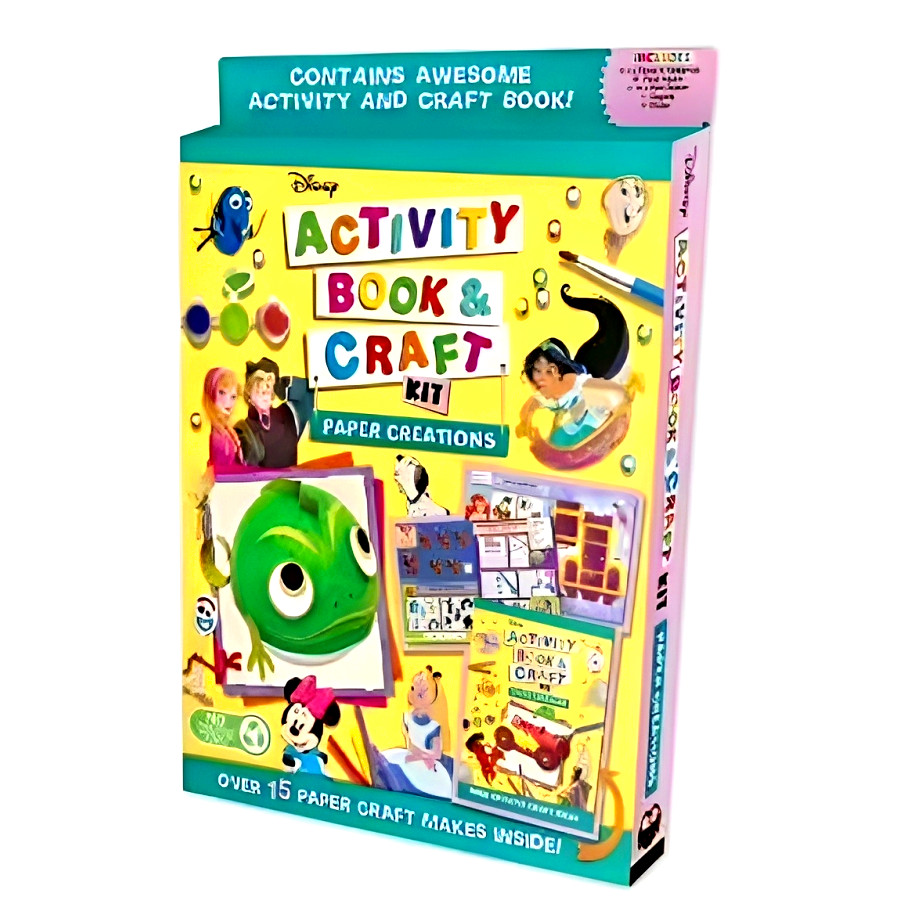 Bbw Disney Activity Bk Craft Kit Paper Creations Isbn