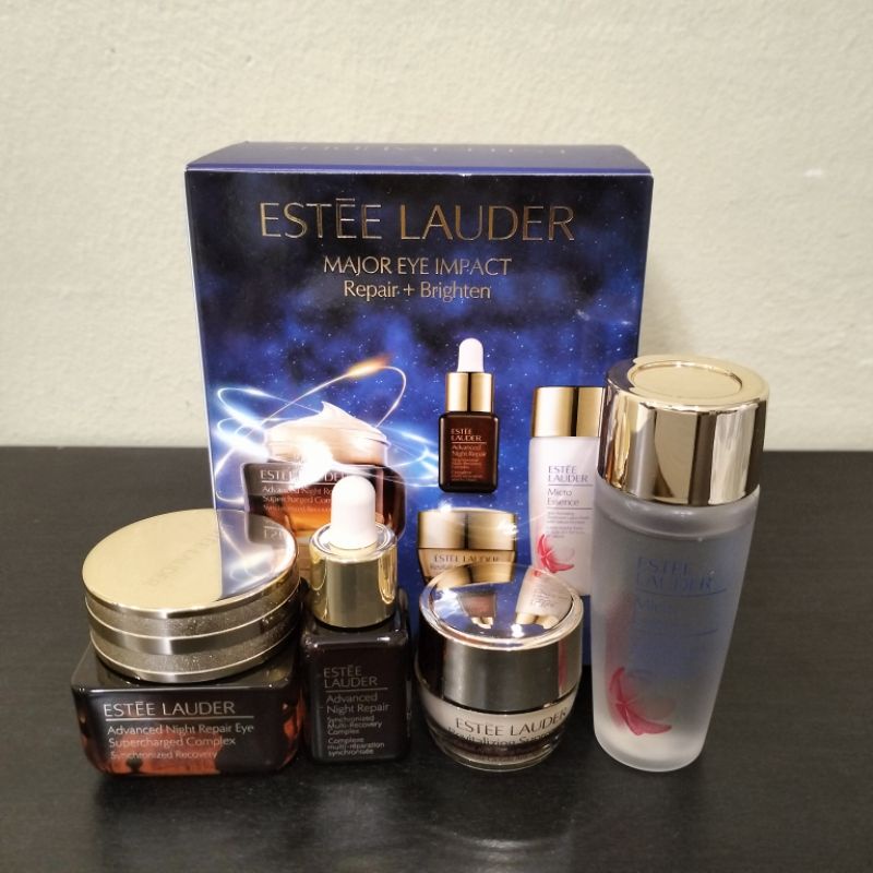 Authentic Estee Lauder Major Eye Impact Repair Brighten Set Advanced