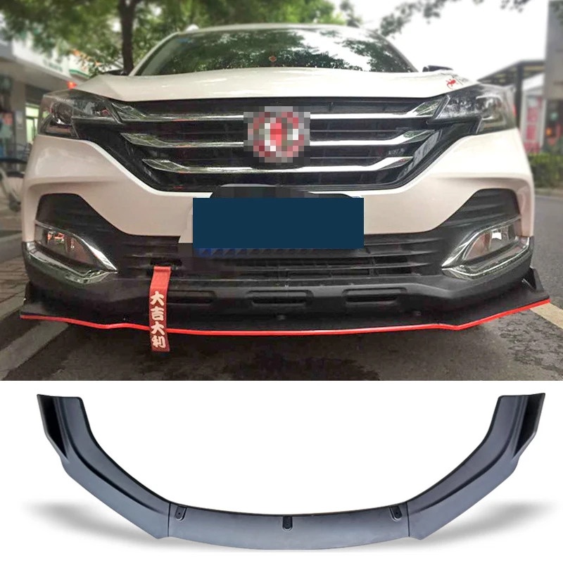 Front Bumper Spoiler Protector Plate Lip Body Kit For AEOLUS AX7 2017