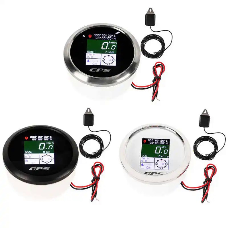 Mm Gps Speedometer V Tft Screen Digital Display Speed Gauge