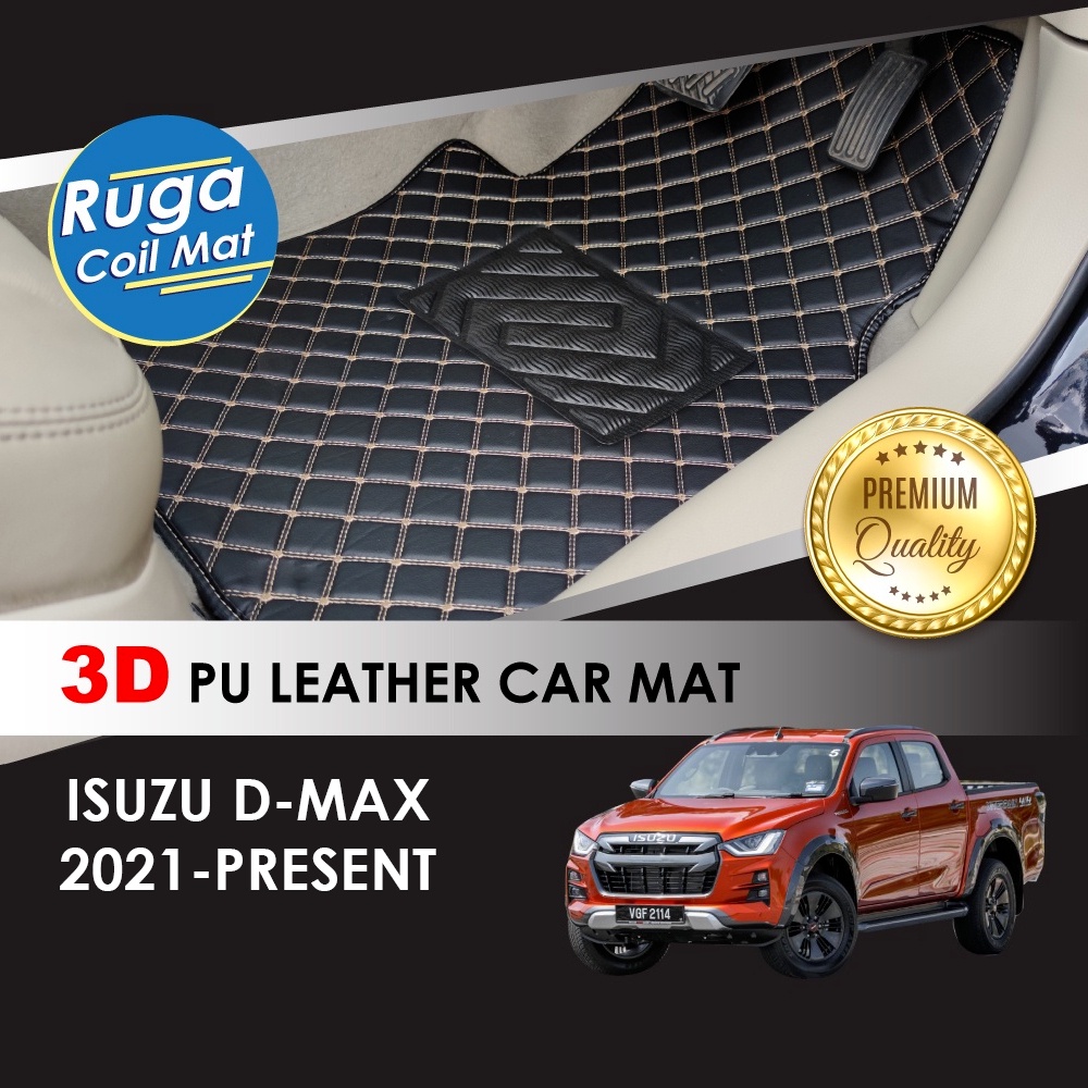 Isuzu D Max D Pu Leather Car Carpet Karpet Kereta