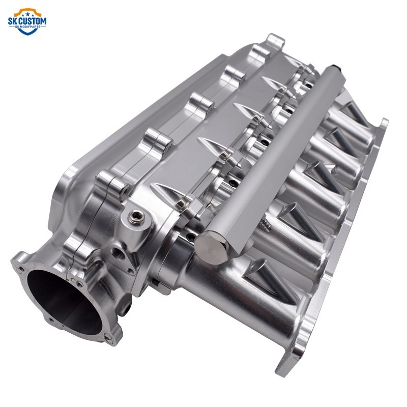 Sk Custom Auto Car Aluminum Billet Intake Manifold Cnc Cutting For Audi