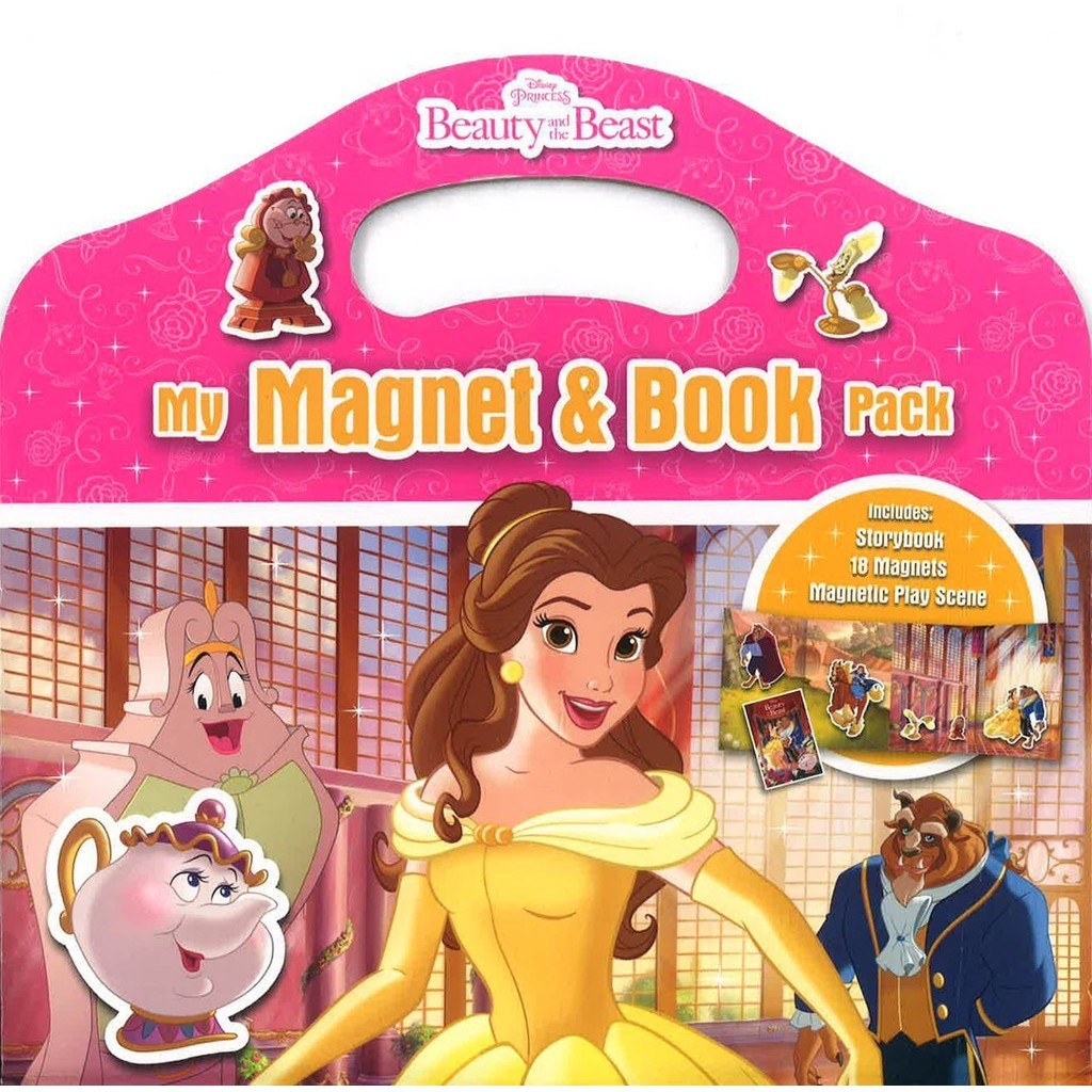 Bbw My Magnet Book Pack Disney Princess Beauty And The Beast Isbn