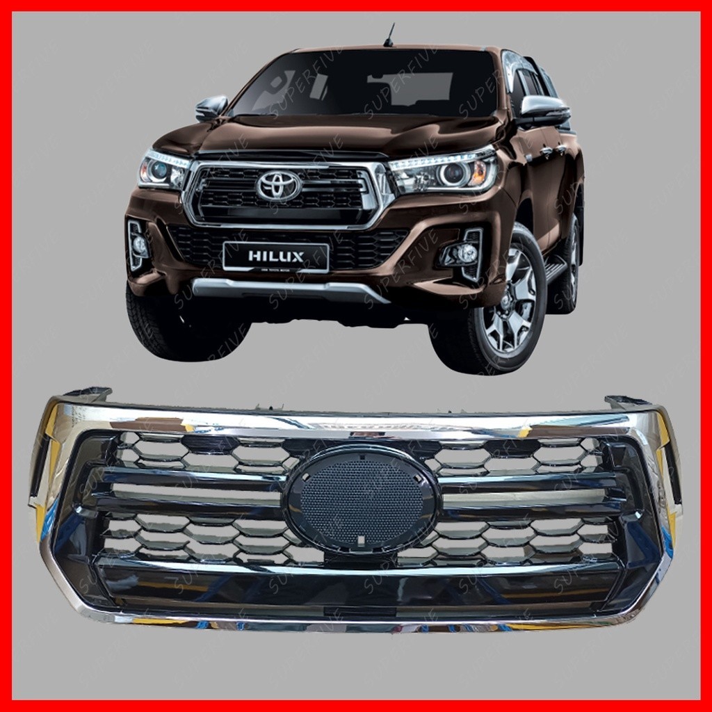 TOYOTA HILUX REVO FACELIFT 2018 2019 FRONT GRILLE SARONG GRILL