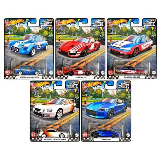 Hot Wheels Premium Boulevard 86 90 Set Of 5 GJT68 956T Shopee