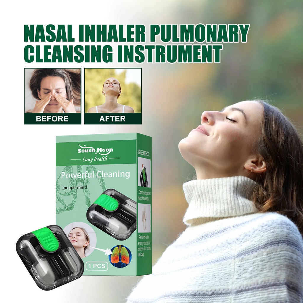 KY South Moon Nasal Inhaler Relieve Nasal Congestion Nasal Discomfort