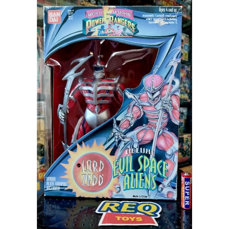 Bandai Mmpr Lord Zedd Evil Space Aliens Power Rangers Shopee