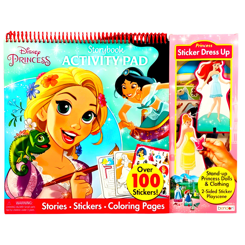 Bbw Storybook Activity Pad Disney Princess Isbn