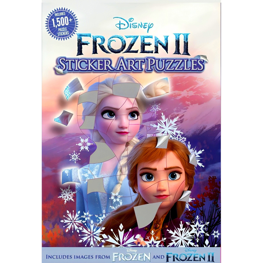 BBW DISNEY FROZEN 2 STICKER ART PUZZLES ISBN 9781684129096
