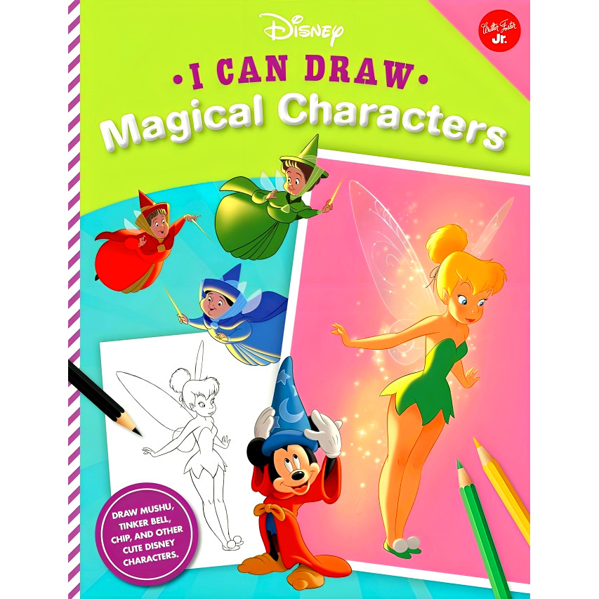 BBW I CAN DRAW DISNEY MAGICAL CHARACTERS ISBN 9781600589768
