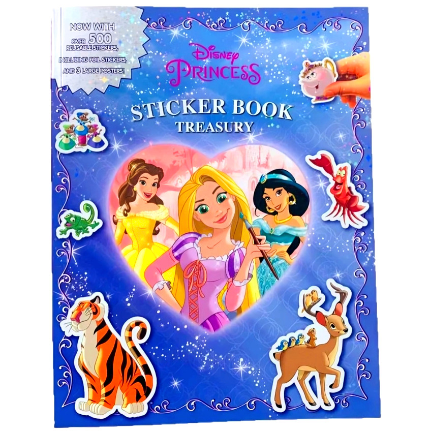 Bbw Disney Princess Sticker Book Treasury Isbn