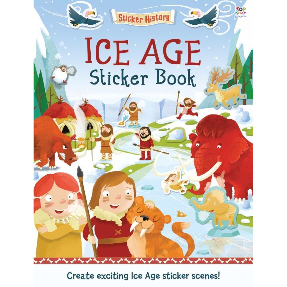 BBW Sticker History Ice Age Sticker Book ISBN