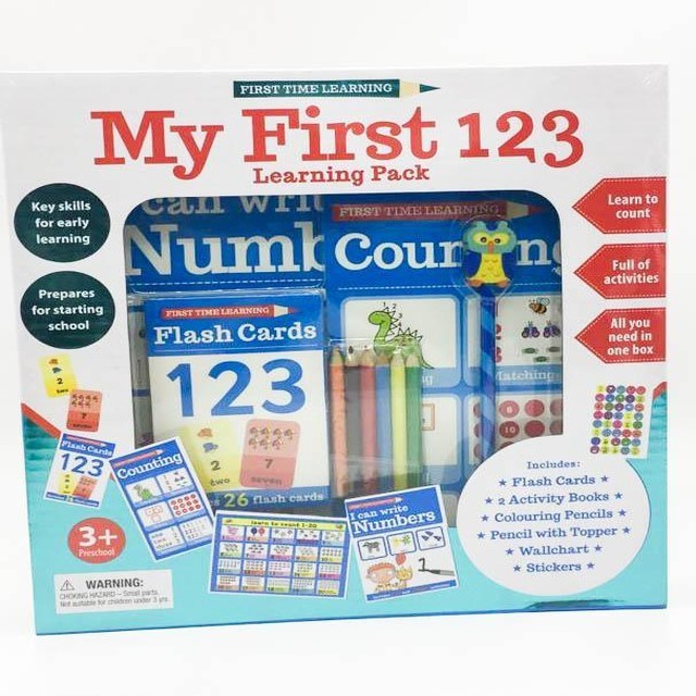 BBW My First 123 Learning Pack ISBN 9781789056884 LSS Shopee