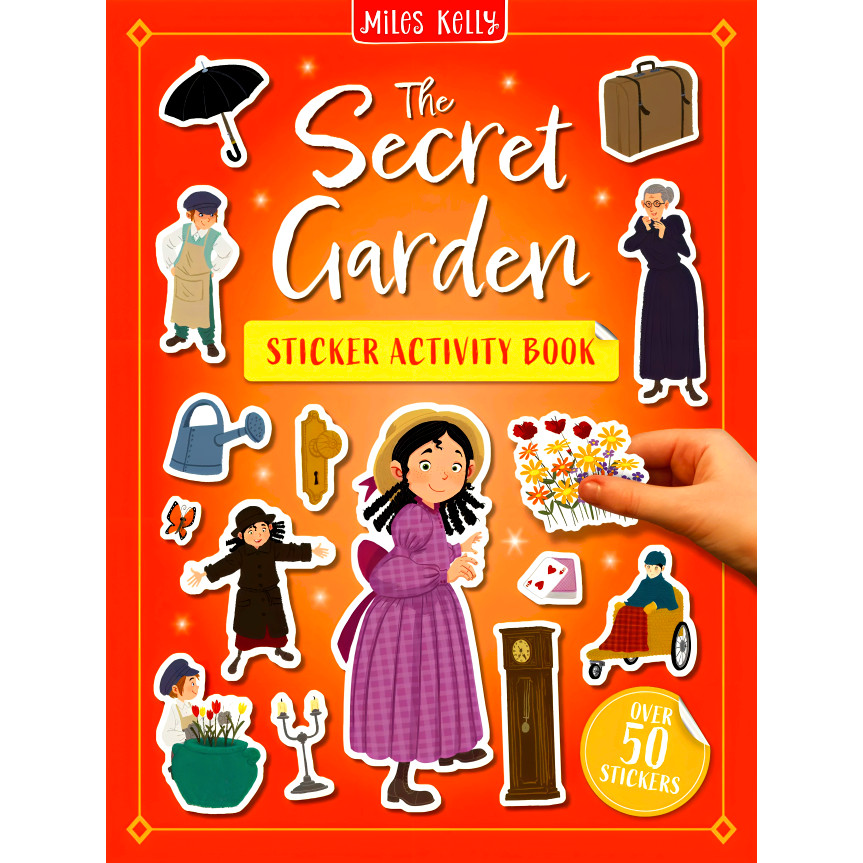 Bbw Secret Garden Sticker Activity Book Isbn Shopee Malaysia