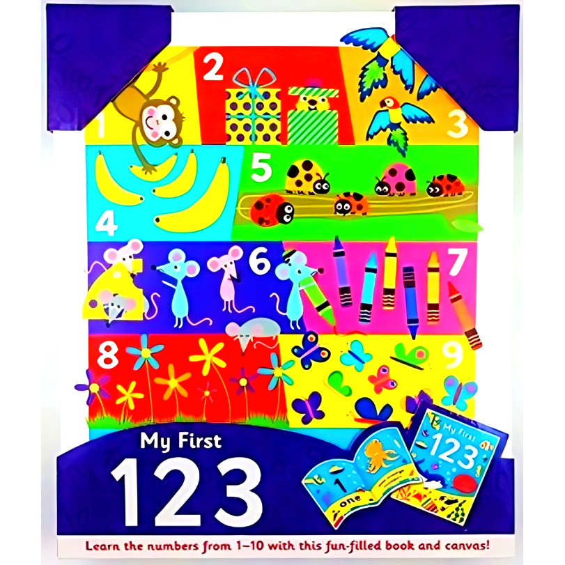 BBW My First 123 And Canvas Set ISBN 9781784408510 Shopee Malaysia