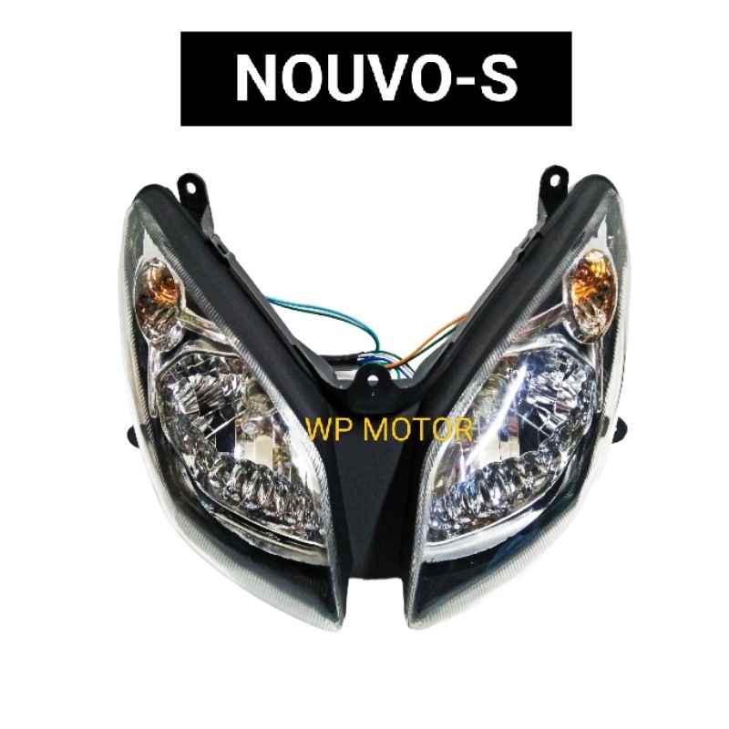 Yamaha Nouvos Nouvo S Head Lamp Assy Headlight Assy Lampu Depan With