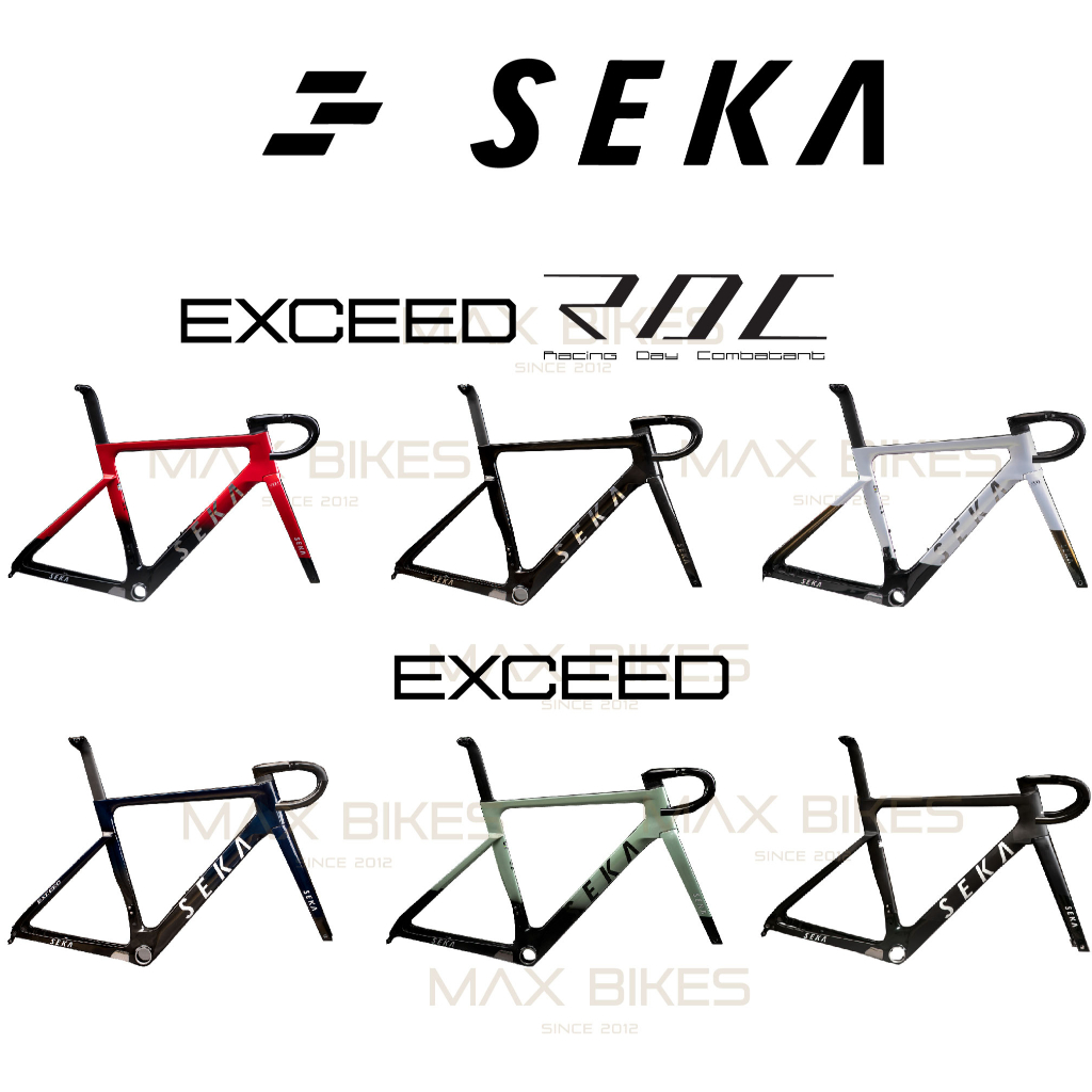 Seka Exceed Exceed Rdc Semi Aero Race Carbon Frame Set Shopee Malaysia