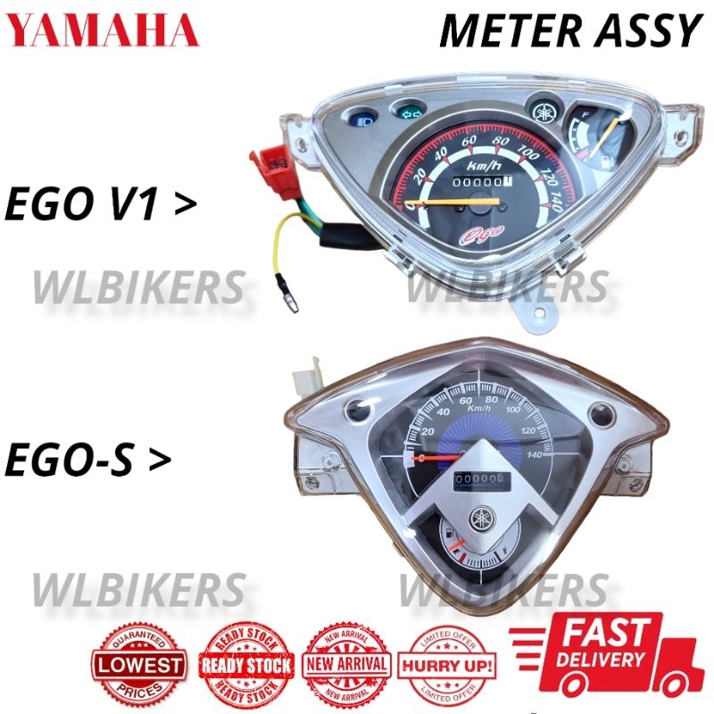 YAMAHA EGO V1 EGOS EGO S METER ASSY SPEEDOMETER FUEL GAUGE METER HOT