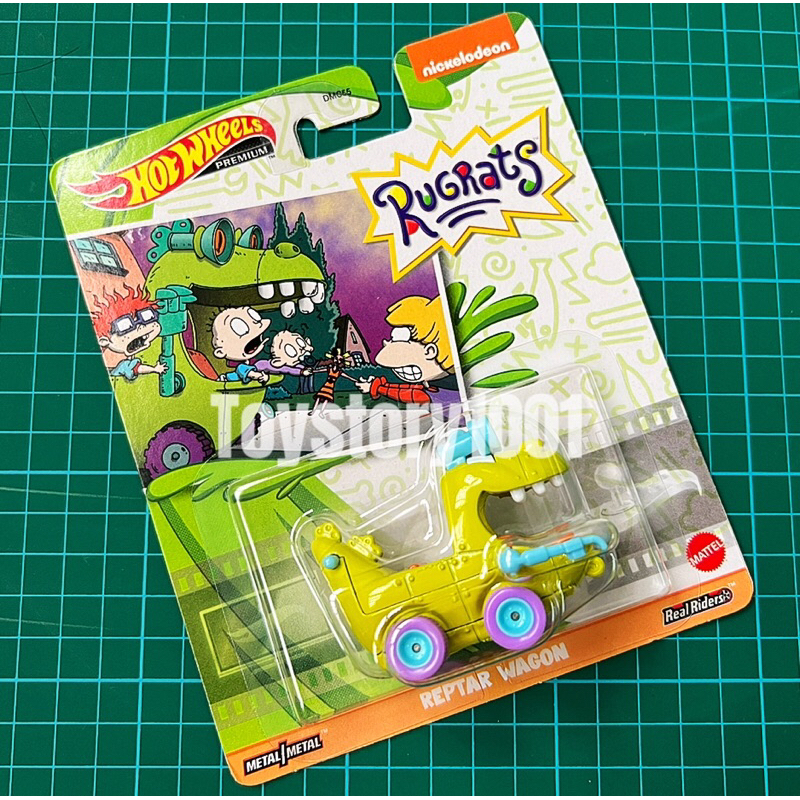 Ready Stock Hot Wheels Reptar Wagon Rugrats Real Riders Shopee Malaysia