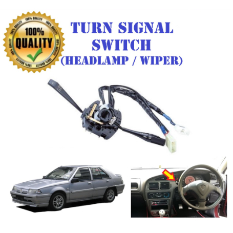 TURN SIGNAL SWITCH PROTON PERODUA WIRA SAGA WAJA GEN 2 PERSONA