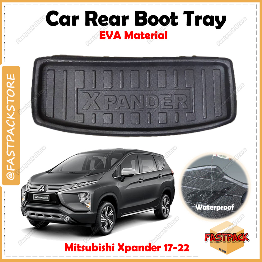 For Mitsubishi Xpander Eva Copolymer Eva Boot Tray Luggage Cargo