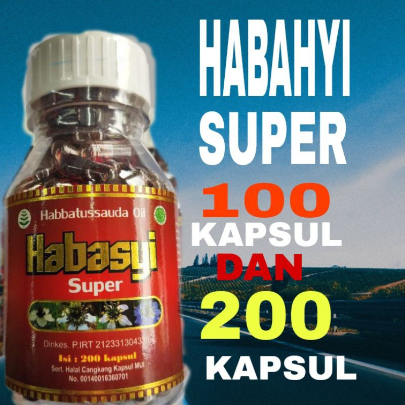 Biji Kapsul Minyak Habbatus Sauda Black Seed Oil Capsule